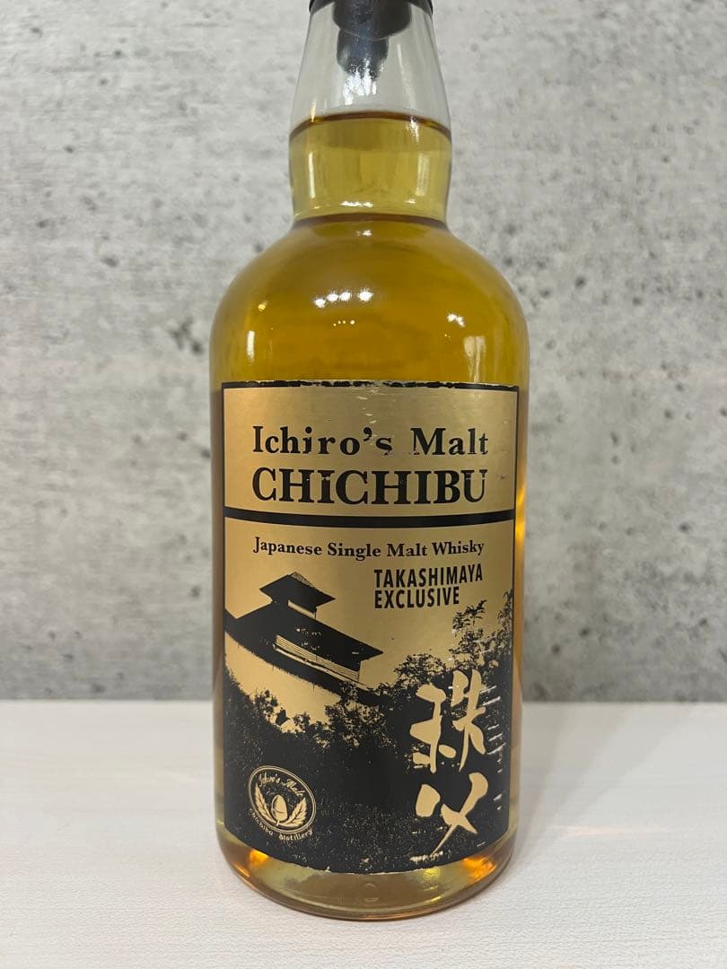 未開封　限定品　イチローズモルト　秩父　高島屋　エクスクルーシブ　ゴールドラベル