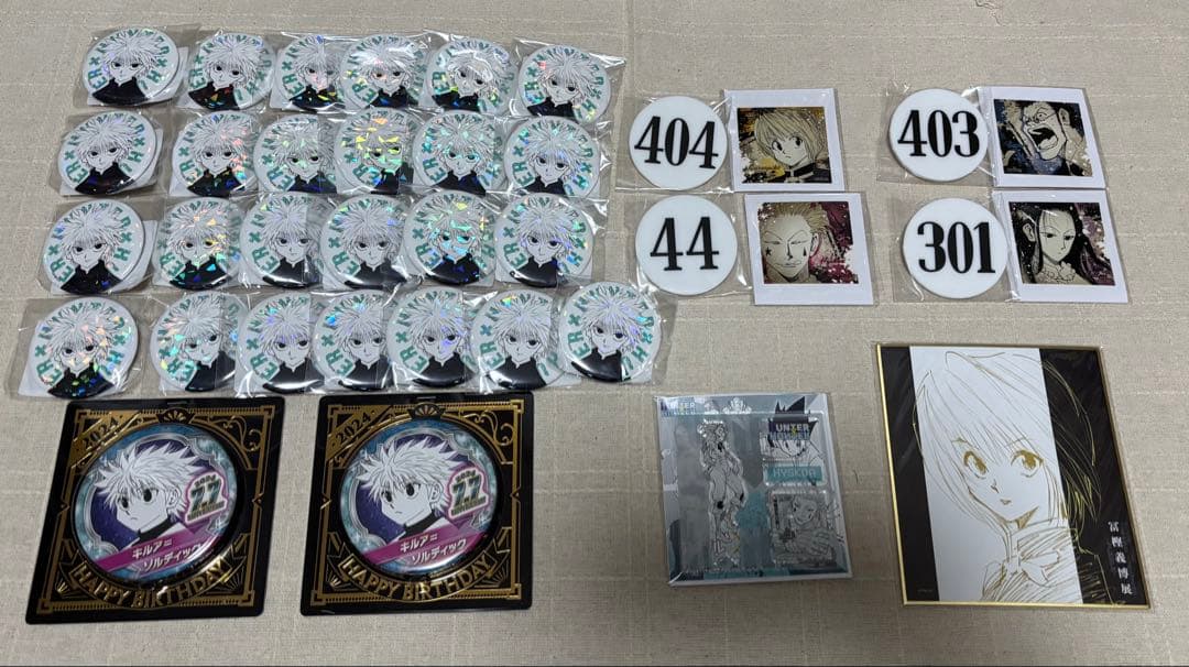 HUNTER×HUNTER オールスター缶バッジ キルア