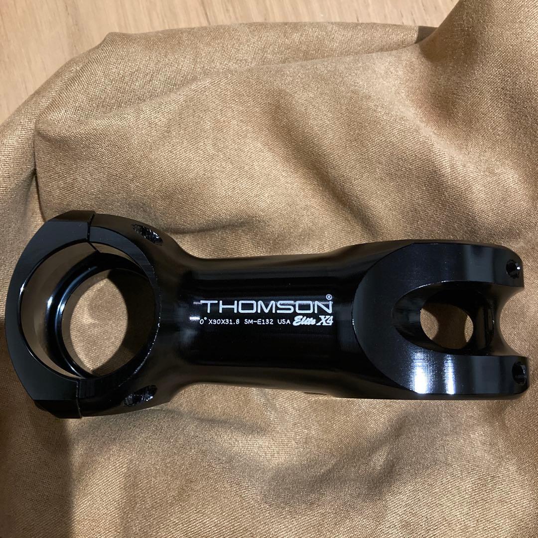 極美品　THOMSON トムソン Elite X4 Stem 90mm 0°