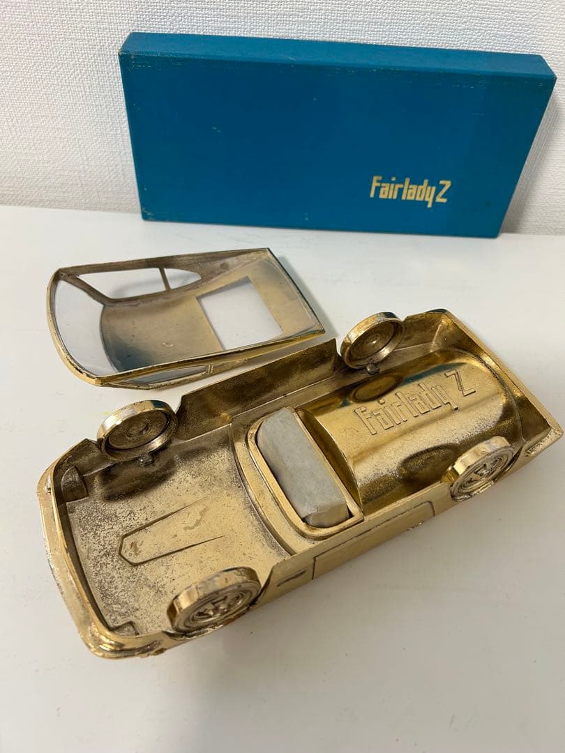 値下げ ビンテージ 昭和レトロ フェアレディZ シガレットケース 箱付き