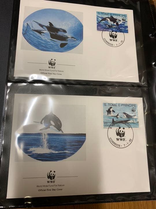 WWF 使用済切手