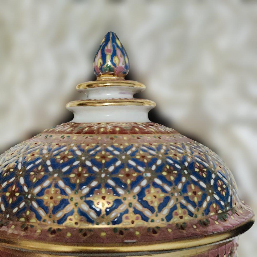 世界美術　シルクロードの壺　新品未使用　タイ製