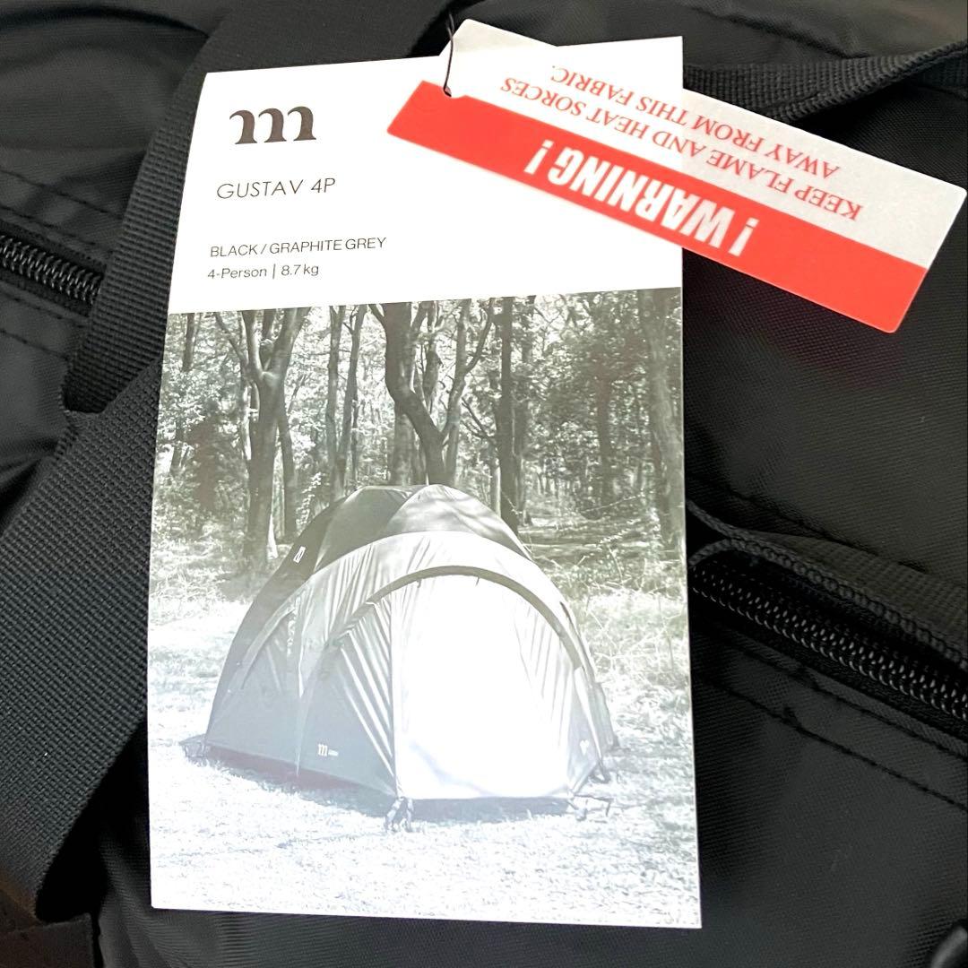 新品　muraco GUSTAV 4P ムラコ グスタフ テント キャンプ