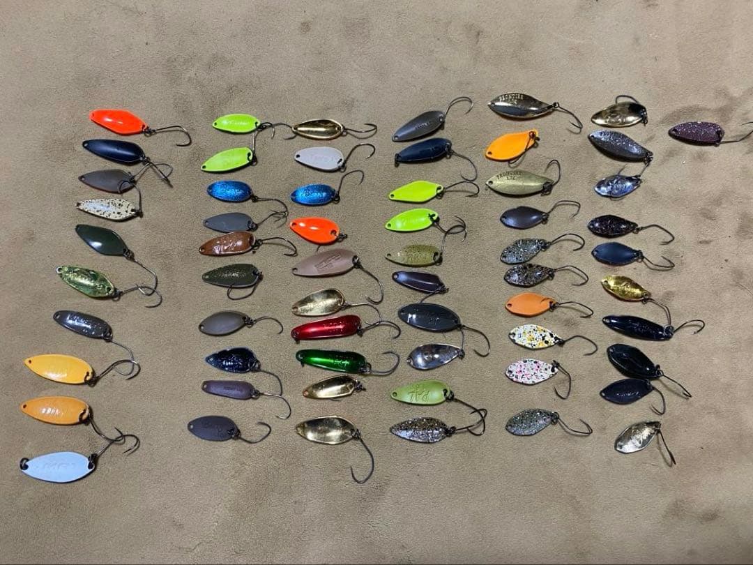 エリアトラウト引退品　スプーン 129枚