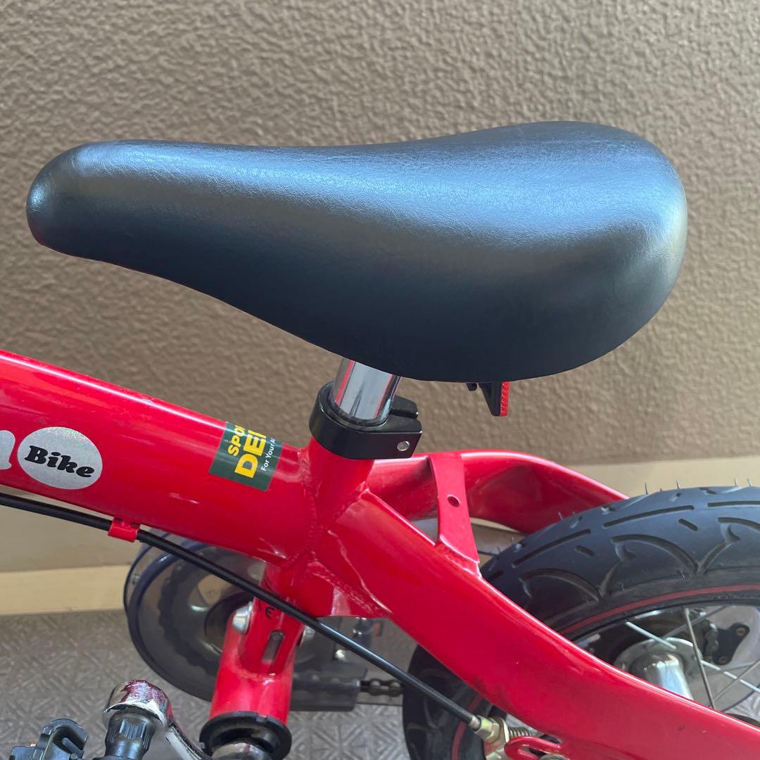 へんしんバイク 幼児用自転車 赤　Henshin