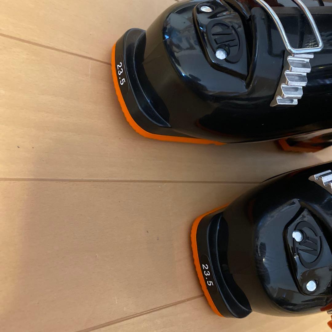 TECNICA スキーブーツ 23.5 ブラック/オレンジ　子供用　女性用