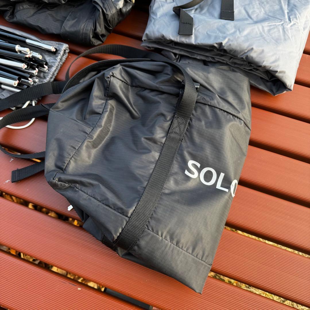 8210.DOD カマボコテント ソロ UL ブラック