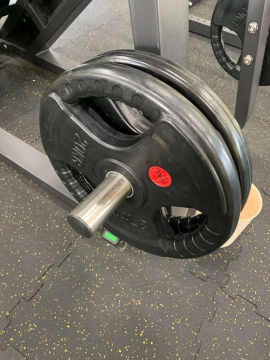 50mm 3グリップラバープレート　20㎏10㎏5㎏2.5㎏1.25㎏