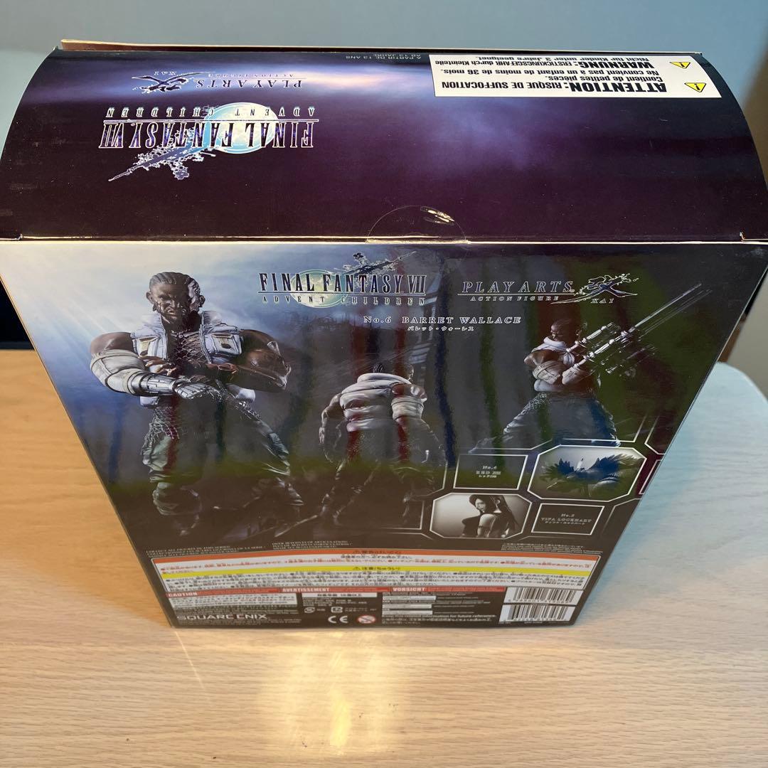 未開封 FF7 AC バレット　フィギュア　プレイアーツ改　アドベントチルドレン