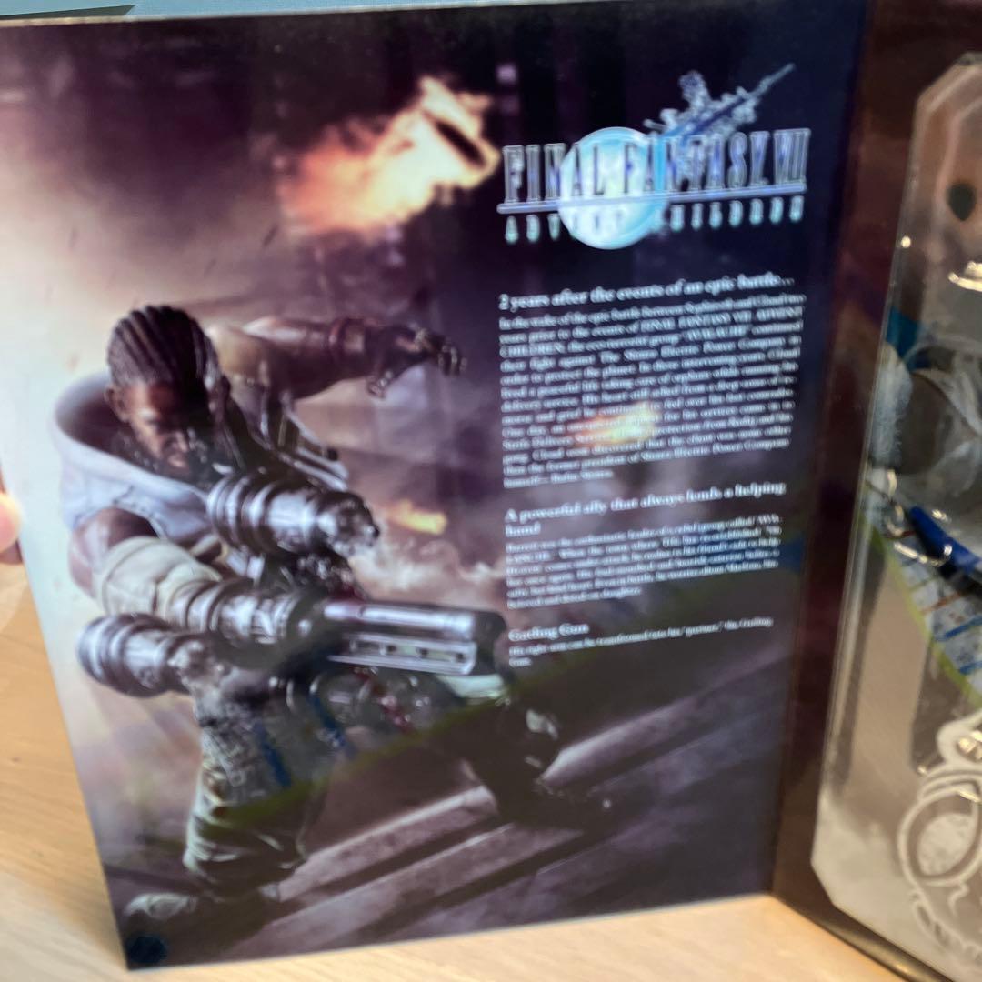 未開封 FF7 AC バレット　フィギュア　プレイアーツ改　アドベントチルドレン