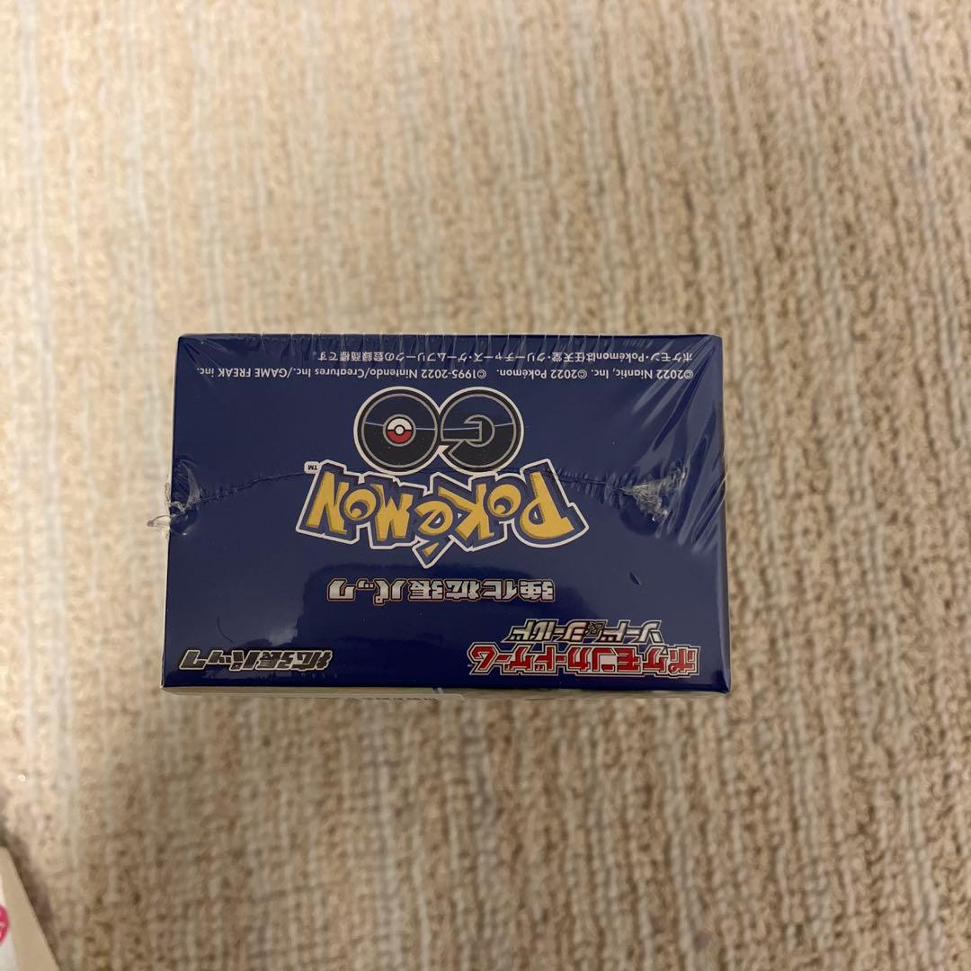 ポケモンGO BOXシュリンク付き、プロモ5枚付き