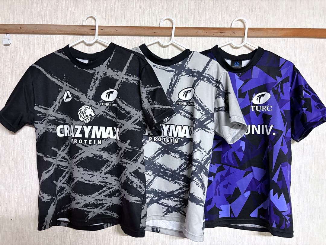 天理大学ラグビー部 コンタクトジャージ セット　パープル❌