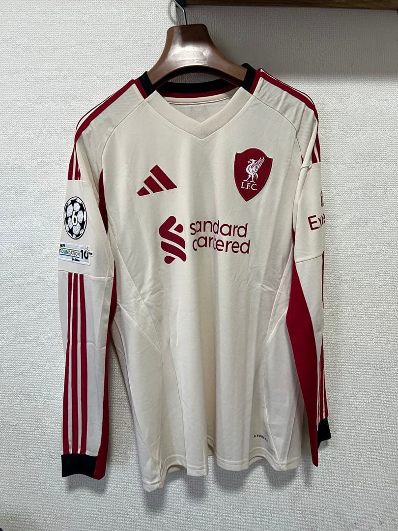 正規品 リバプール モー・サラー アウエイ ユニフォー厶長袖