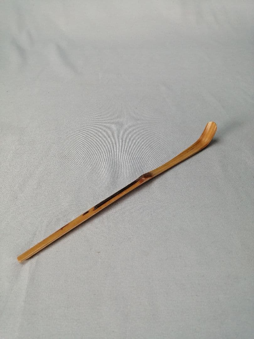 【茶道具】前大徳寺海蔵寺　方谷宗和箱書 茶杓『福寿』茶杓162