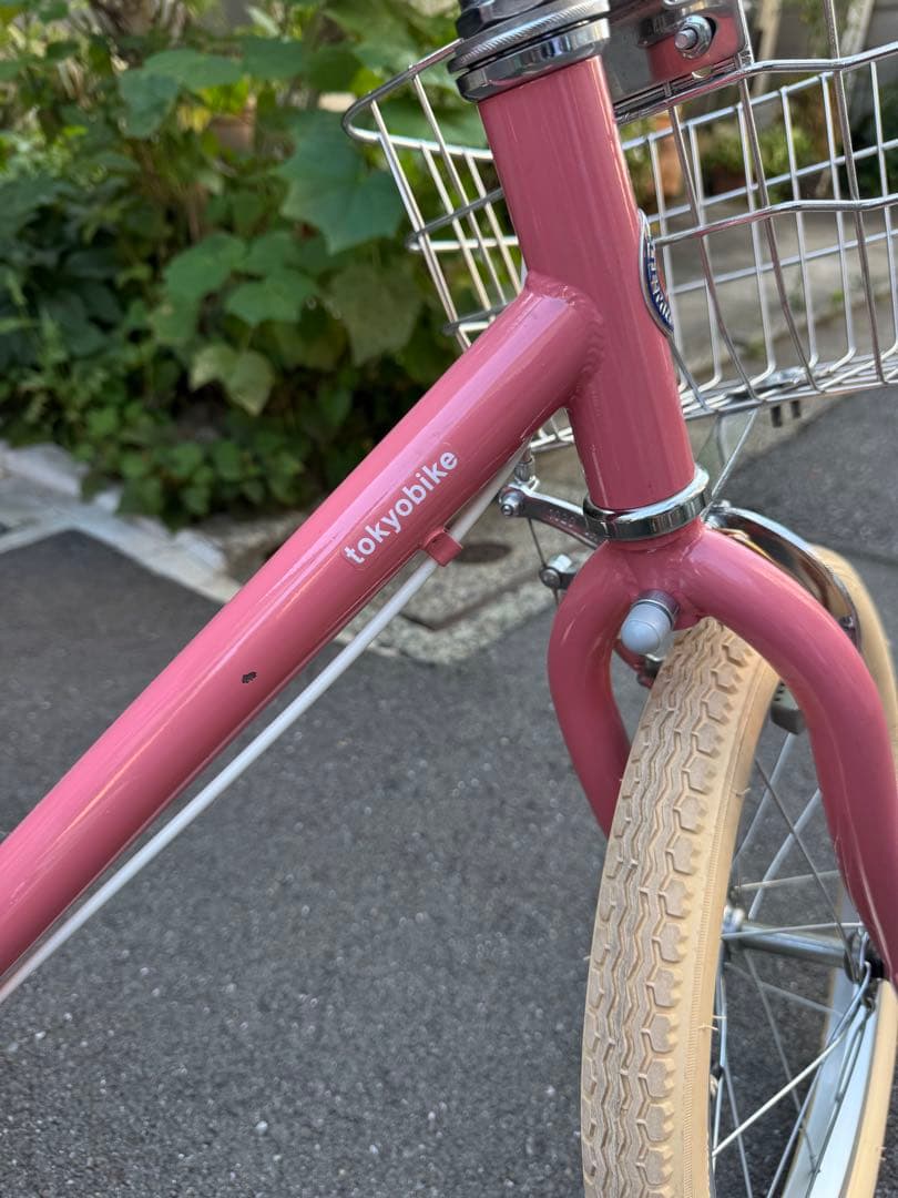 TOKYO BIKE 補助輪付 16インチ ピンク[都内直接引渡可］