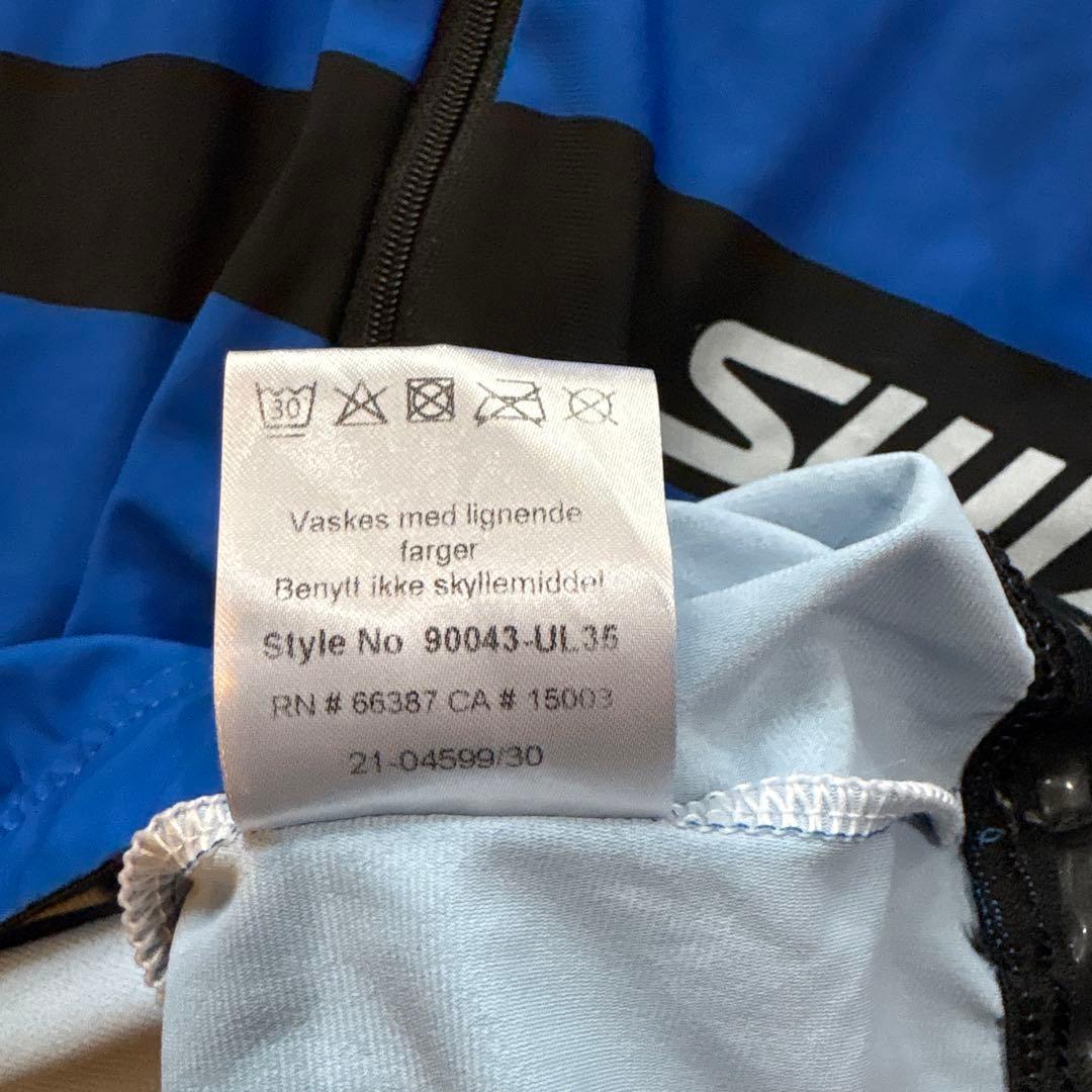 swixクロスカントリースキーレーシングツーピース青色UNISEX XS