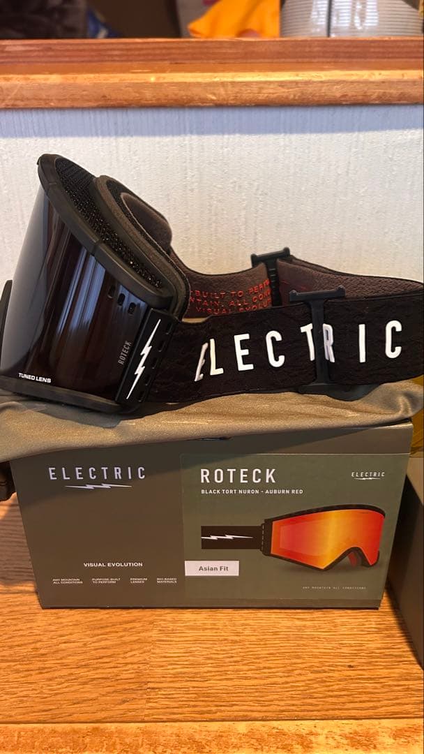 最終価格 ELECTRIC ROTECK ゴーグル 交換用レンズ付き