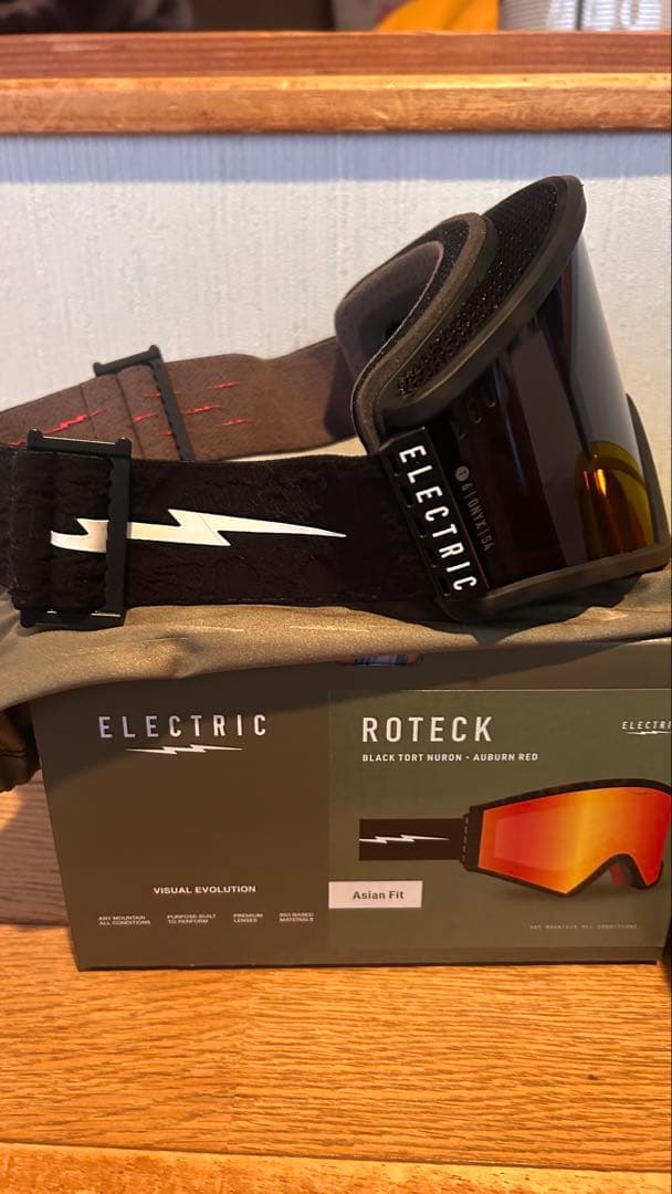 最終価格 ELECTRIC ROTECK ゴーグル 交換用レンズ付き