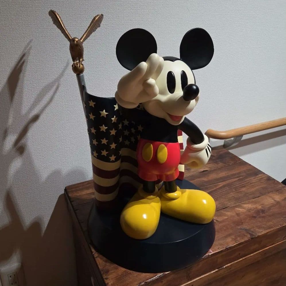 貴重!！　ディズニー　WDW 　フィギュア　星条旗　ミッキー　ミッキーマウス