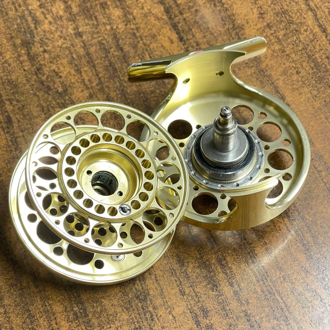 Redington ゴールド フライリール ケース付き#3/4