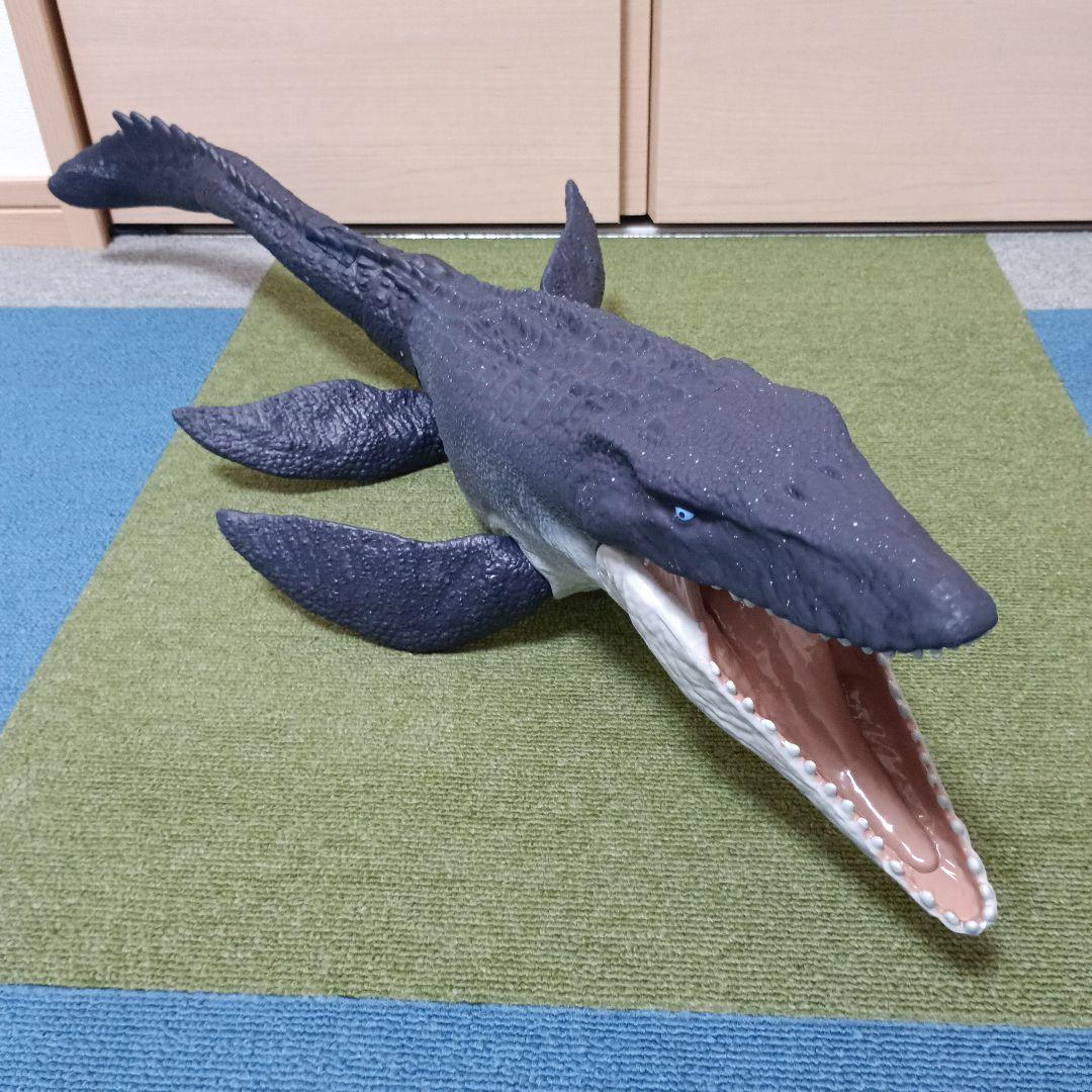 美品MATTEL ジュラシック・ワールド 恐竜おもちゃ 4体セット