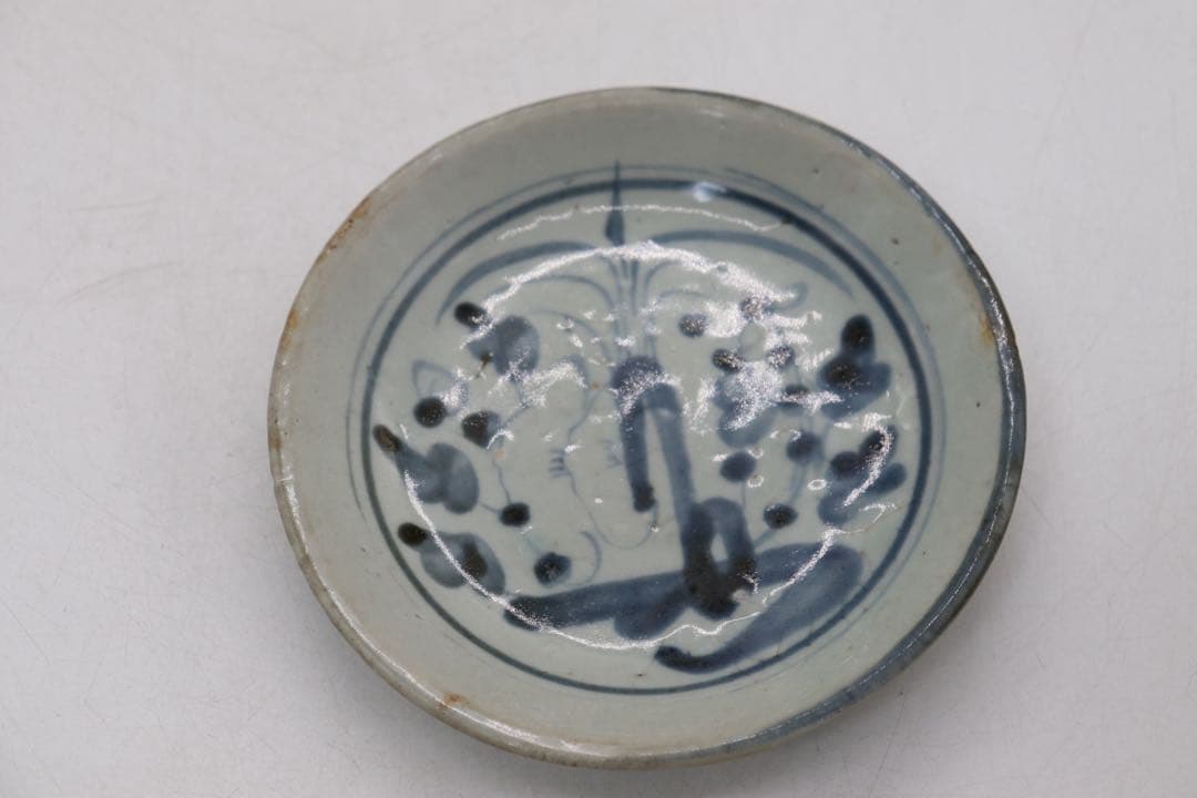 中国　清時代　染付小皿9点　送料込み250707