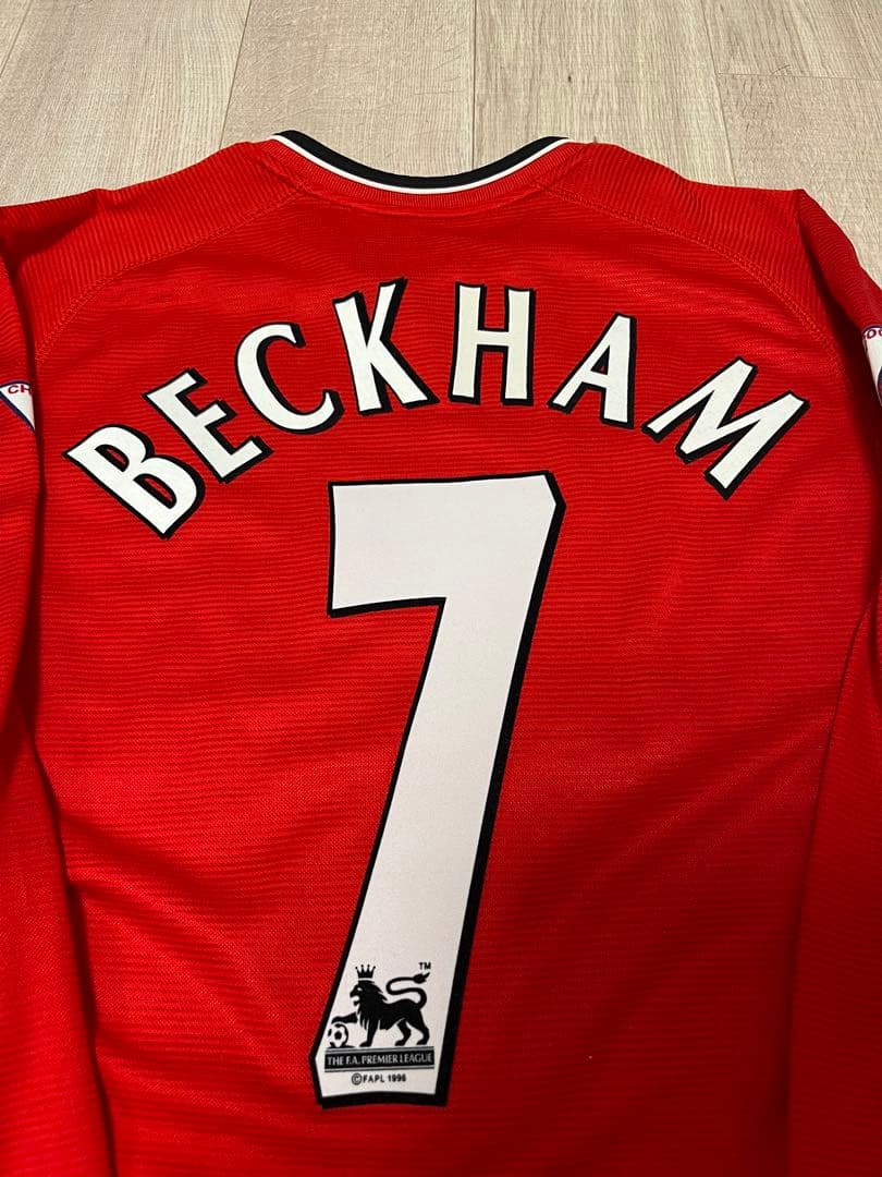 【正規品】マンチェスターユナイテッド ベッカム 00-01