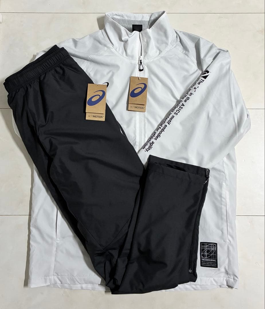あ*こ様 【新品】ASICS/裏トリコットグラフィックウインドブレーカージャケッ