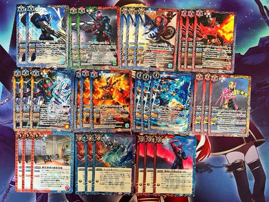 バトスピ　仮面ライダービルド　デッキ　バトルスピリッツ