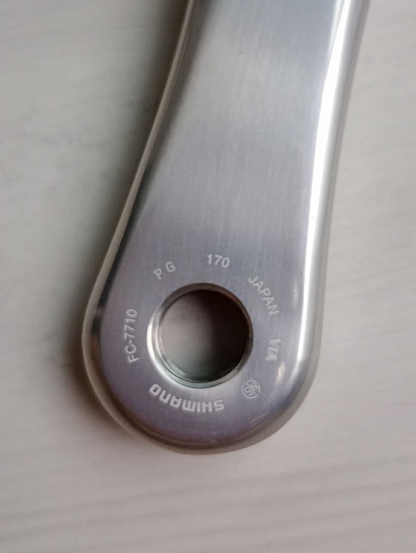 【美品】Dura-Ace FC-7710 170mm クランクセット ピスト