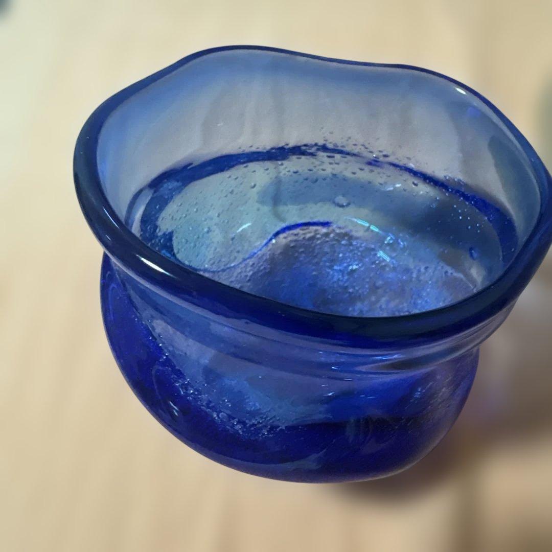 稲嶺盛吉創作「藍」グラス
