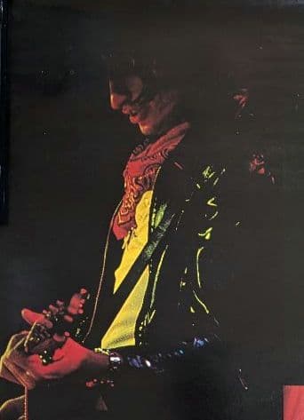 エアロスミス 1977年 ドロー・ザ・ライン プロモーション Live ポスター