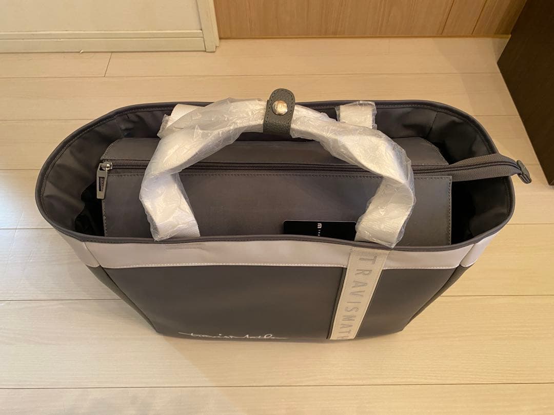 【新品】travisMathew トートバッグ グレー/ホワイト