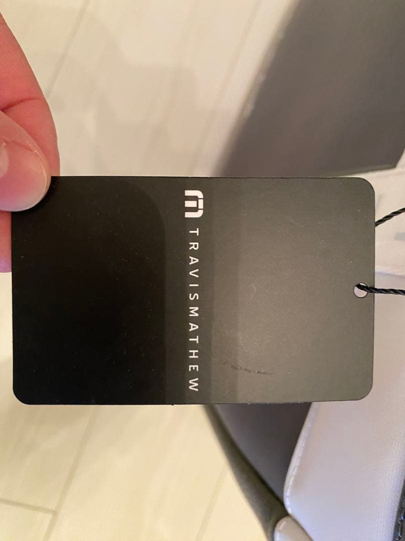 【新品】travisMathew トートバッグ グレー/ホワイト