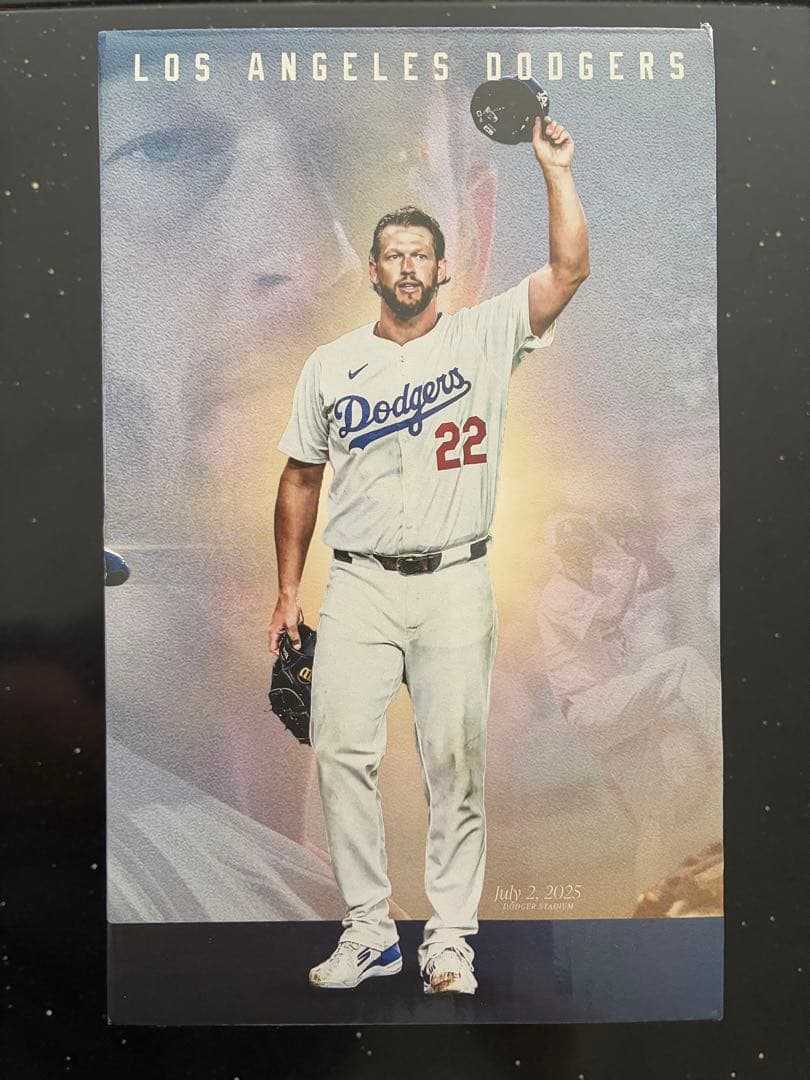 カーショー　3000奪三振 特別記念ボブルヘッド　9月20日配布ドジャース　LA