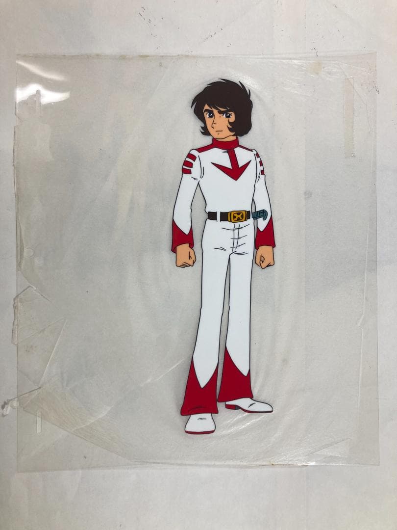 宇宙戦艦ヤマト　80年ファミリーシールカレンダー表紙のセル画及び実物カレンダー