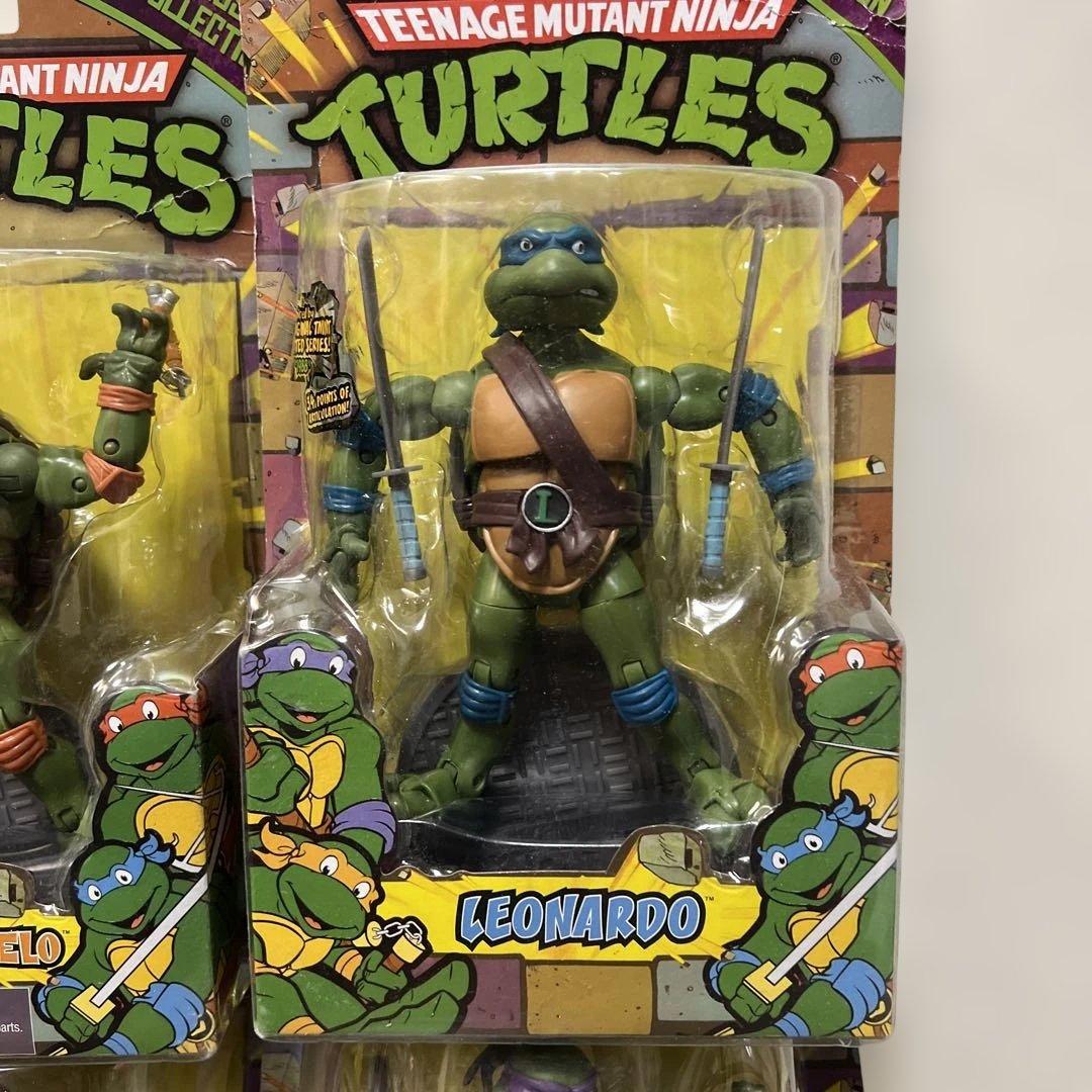 未開封　宝物　ティーンエイジ・ミュータント・ニンジャ・タートルズ4体セット