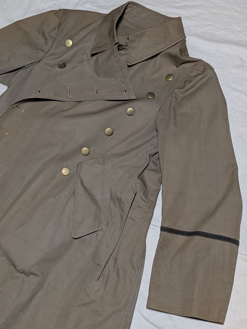 日本軍　陸軍　軍服　軍装　将校　春夏用　外套　コート　当時実物　未使用　美品