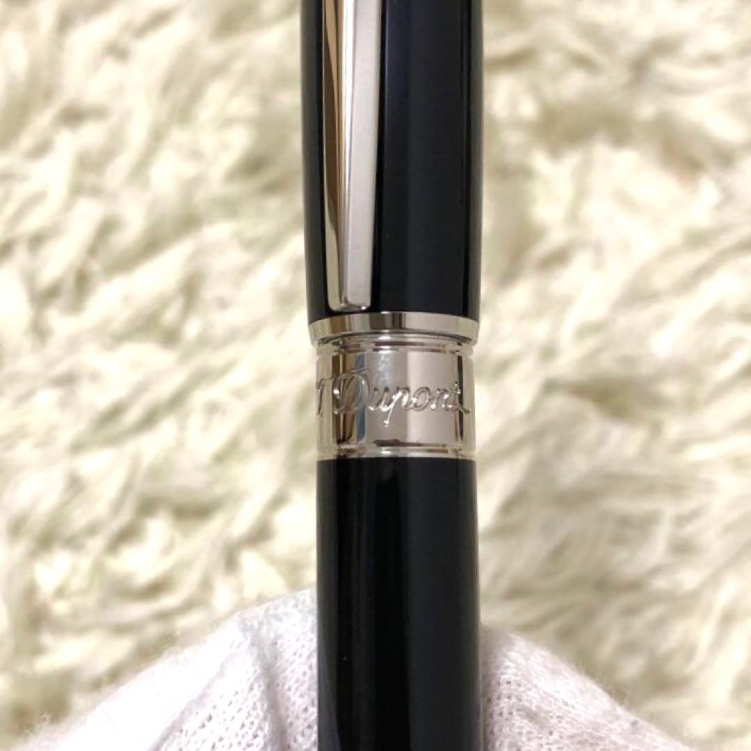 未使用✨デュポン　ボールペン ブラック　シルバー　メンズ