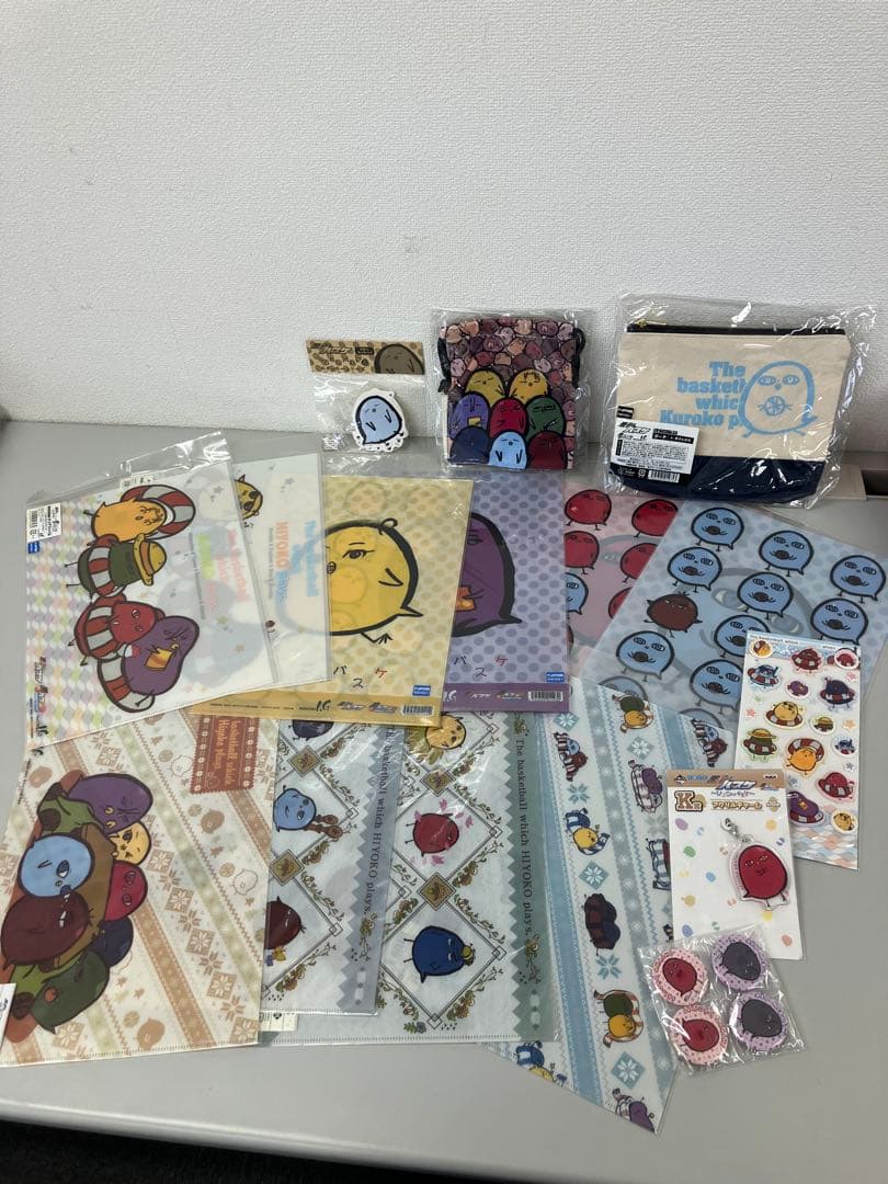 黒子のバスケ　ひよこ　グッズまとめ　キーホルダー　ストラップ　バッジ等