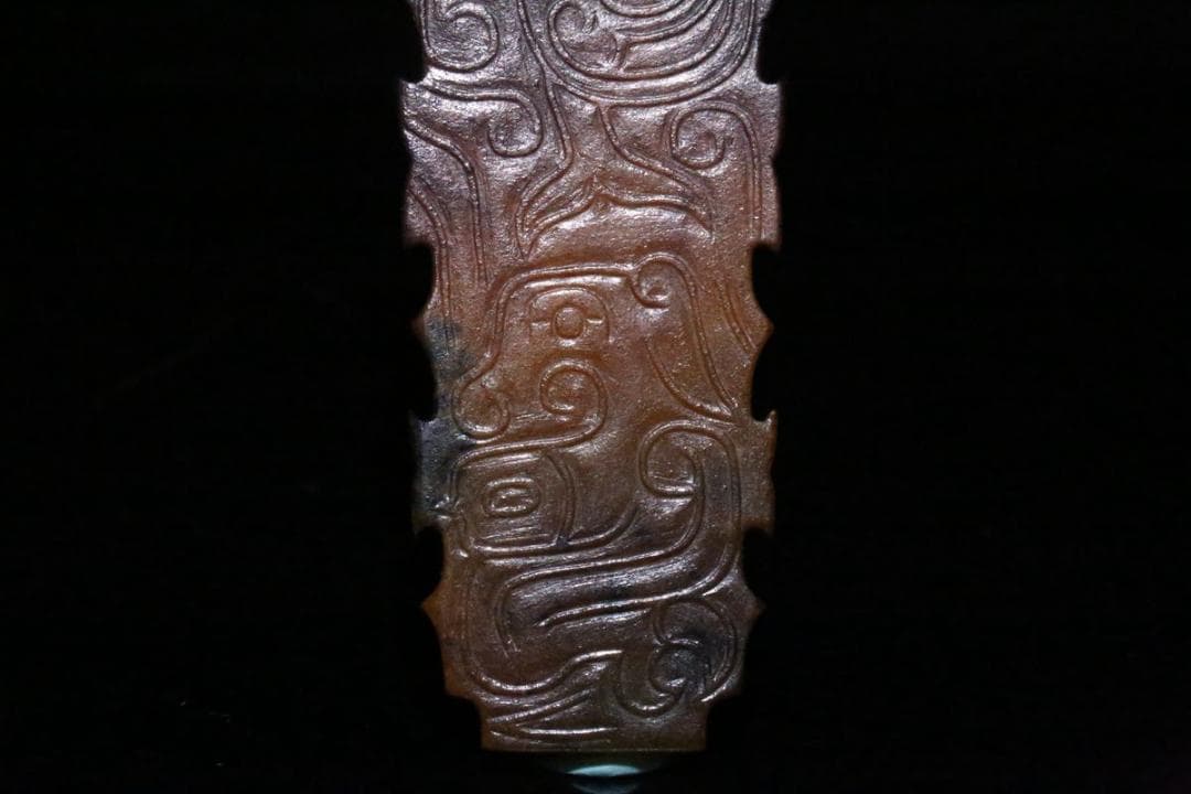 周代 鳳紋装身具 古玉和田玉 中国美術 骨董工芸収蔵品