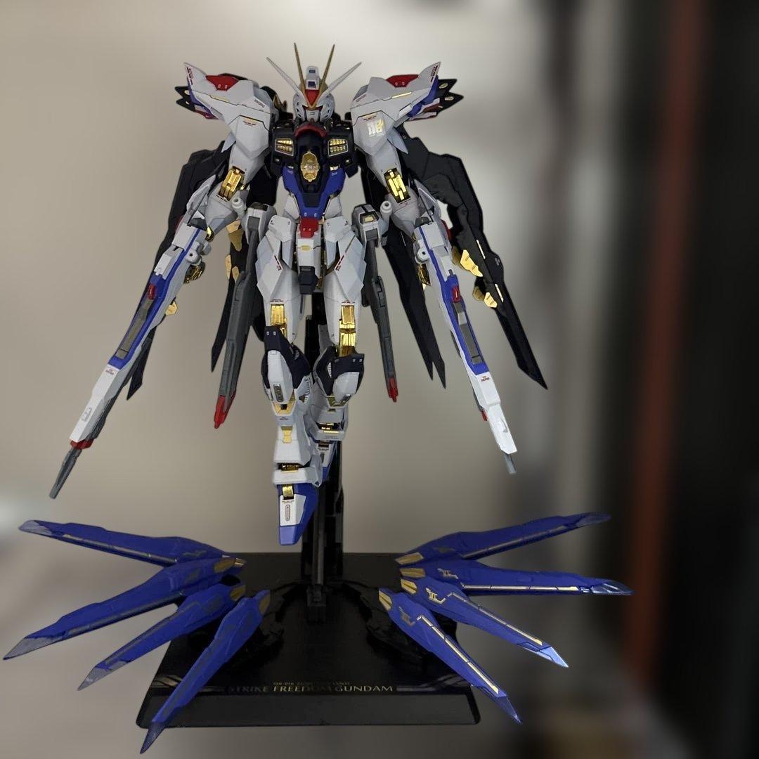 ストライクフリーダム + 光の翼セットSOUL BLUE L BUILD