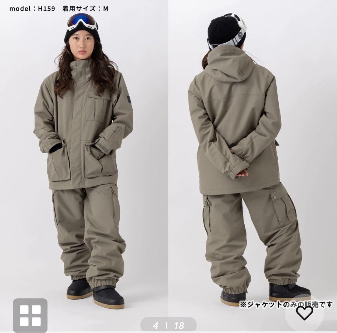 値下げOK スノーボード上下セットMサイズ ブラック