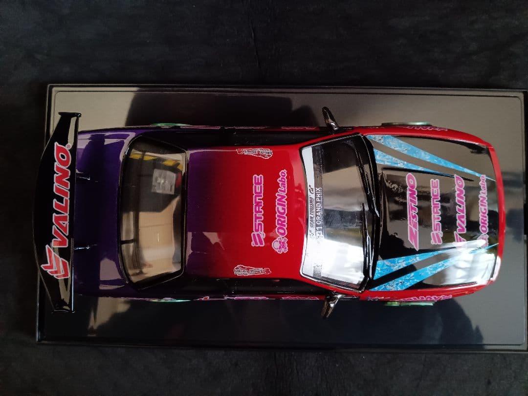 1/24 ニッサン S13 シルビア D1 プラモデル 完成品 ケース付