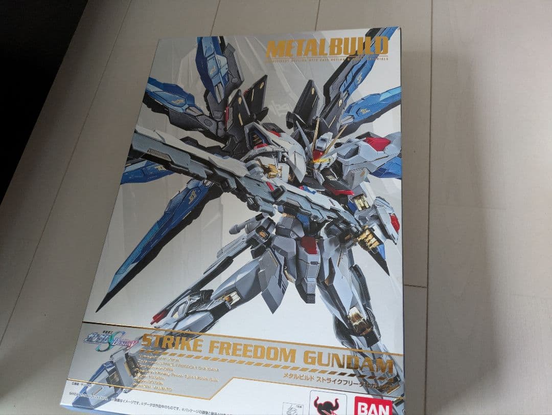 ジャンク　メタルビルド　ストライクフリーダムガンダム　光の翼