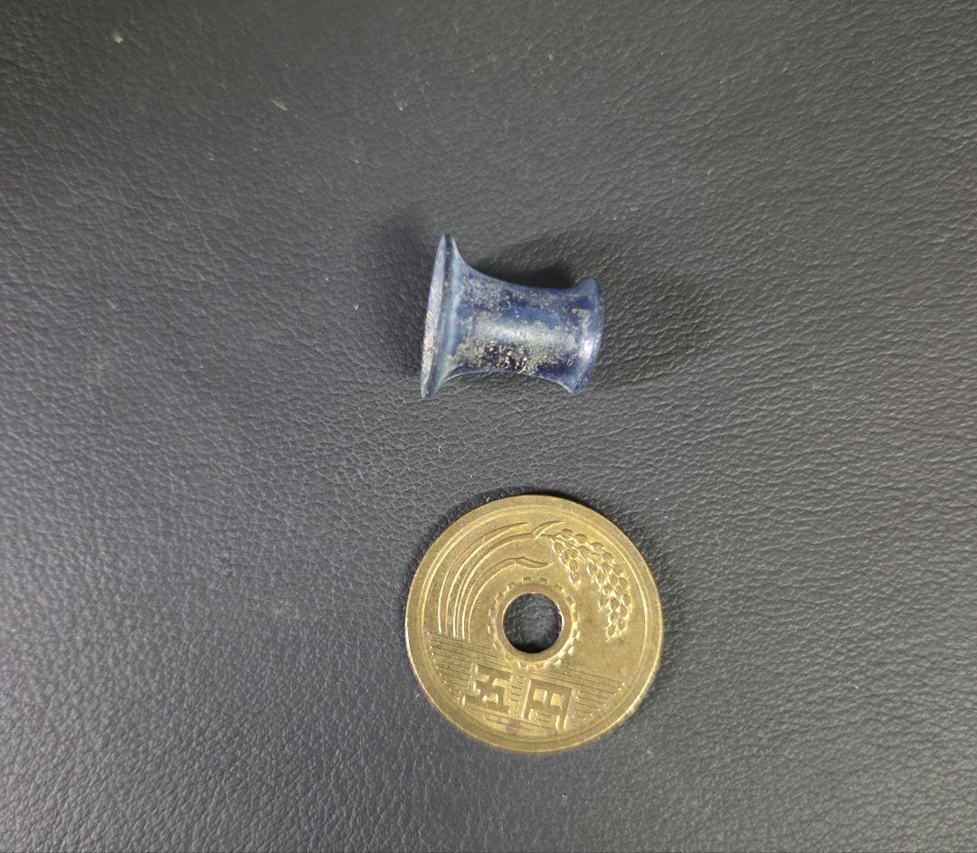 797　とんぼ玉　蜻蛉玉　耳当　じとう　骨董　貴重　珍品　！