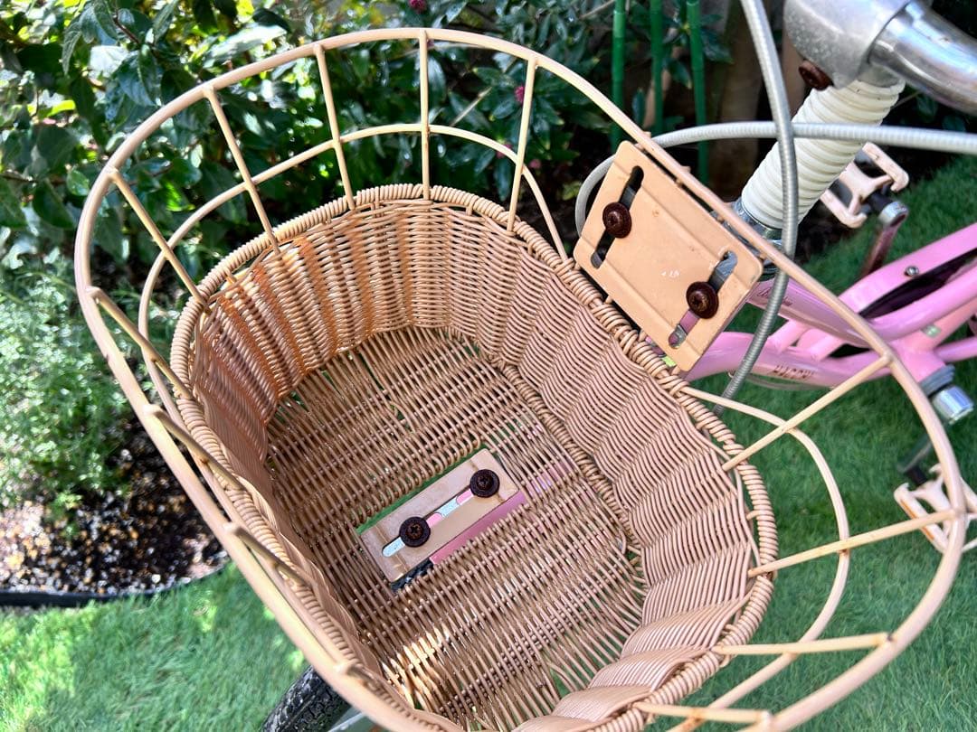 ブリヂストン HACCHI 子供用自転車 ピンク 18インチ スタンド付き