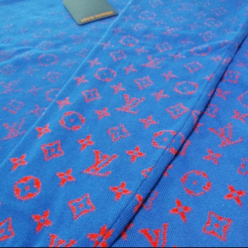 ♥️ルイヴィトン新品タグ付♥️ロゴコットン100%♣モノグラム グラデーション
