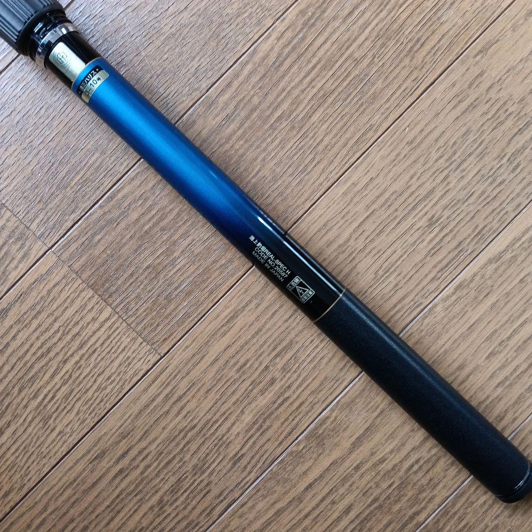 がまかつ　海上釣り堀ロッド　リアルスペック　H400　超美品　カセ　イカダ　磯竿