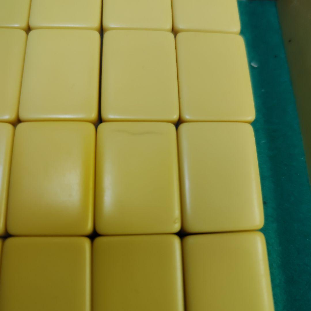 マツオカ　センチュリー　BG牌　黄色青色2面　ゲタトレー付き